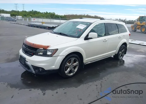 2015 Dodge Journey Crossroad z USA, uszkodzony, nr VIN 3C4PDCGG2FT712139